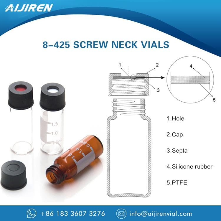 <h3>Iso9001 OEM sample vials crimp with inserts</h3>
